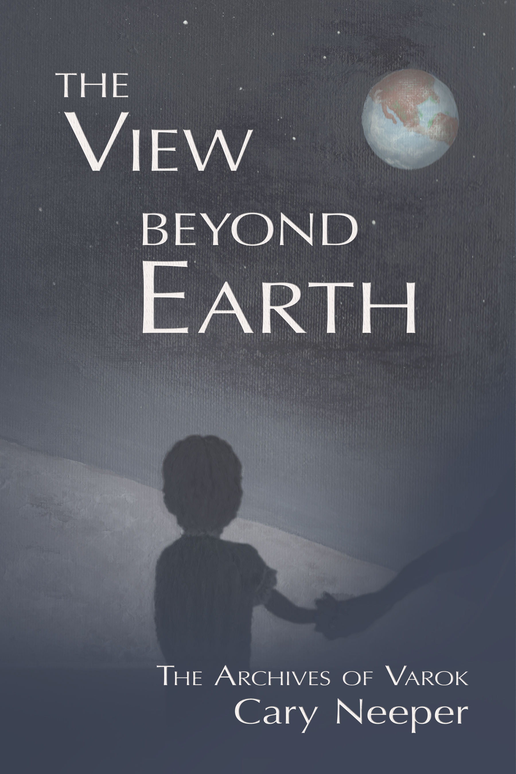 book cover image: view of Earth from the moon. Cover painting by Cary Neeper.
